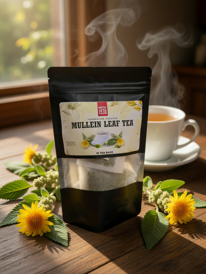 herbal tea leaves cup