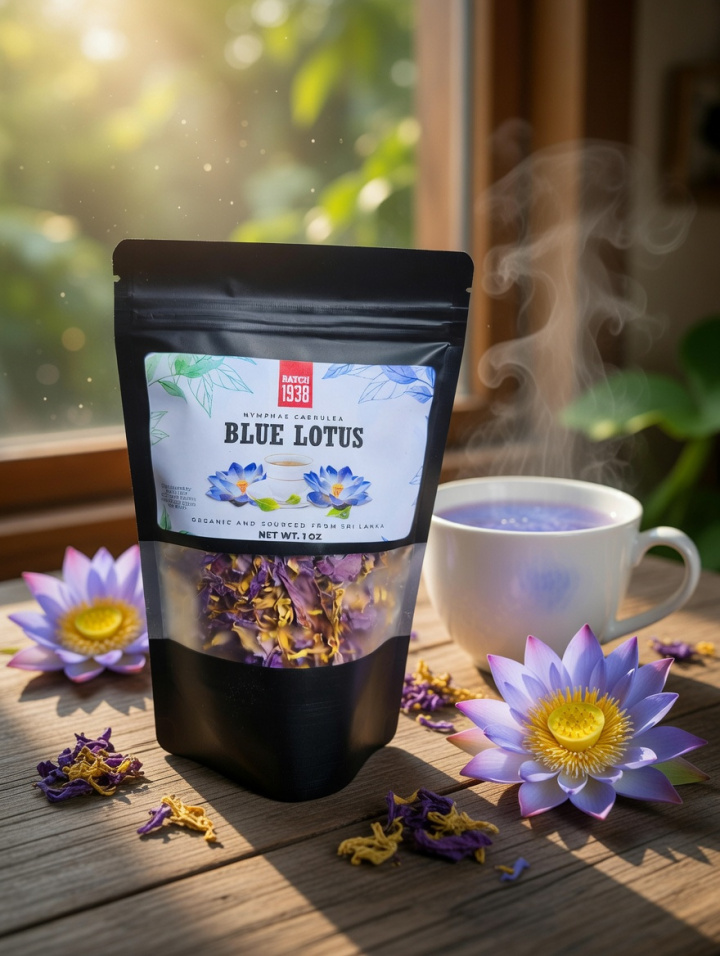 herbal tea leaves cup